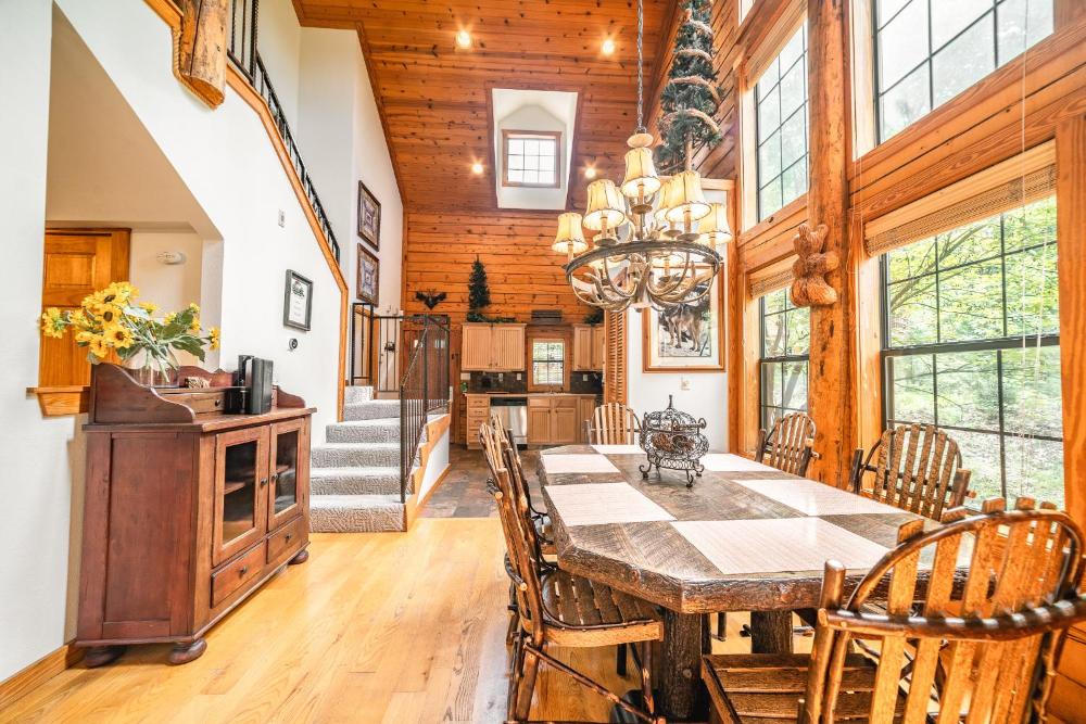 Four-Bedroom Cabin interior